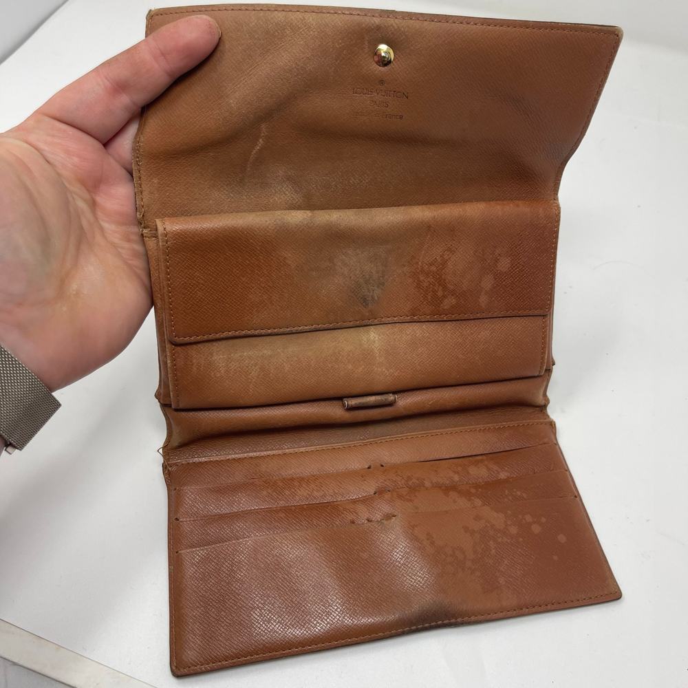 Vintage Louis Vuitton Monogram TriFold Sarah Wallet - Picture 7 of 13